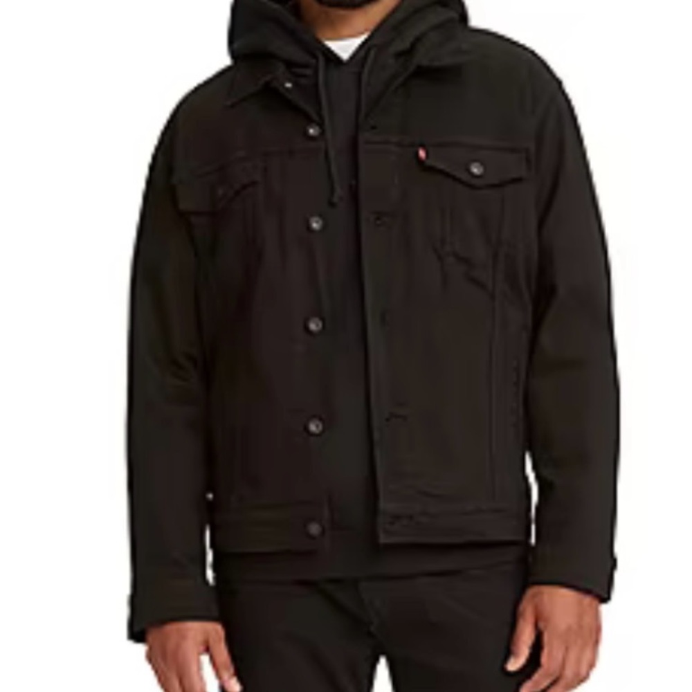 Levi's Men's Black Denim Jacket